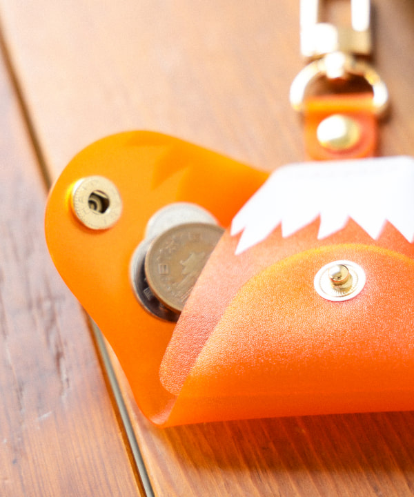 日本製BEAMS JAPAN 富士山造型硬幣盒