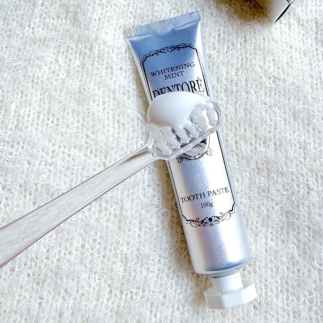 日本製 DENTORE 不含氟薄荷美白去漬牙膏 100g 🪥｜去咖啡煙漬・口氣持久清新