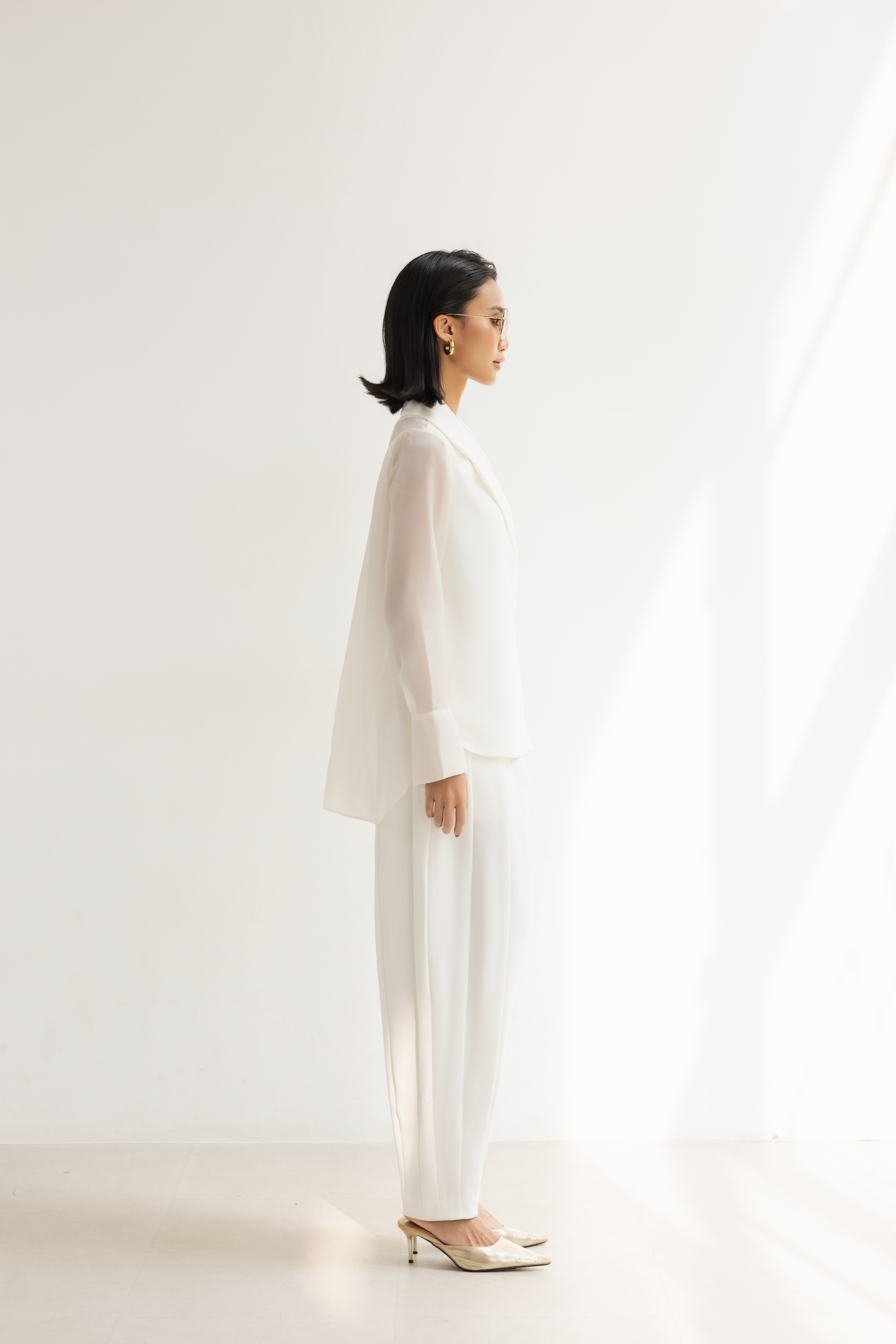 The Ivory Muse Blazer