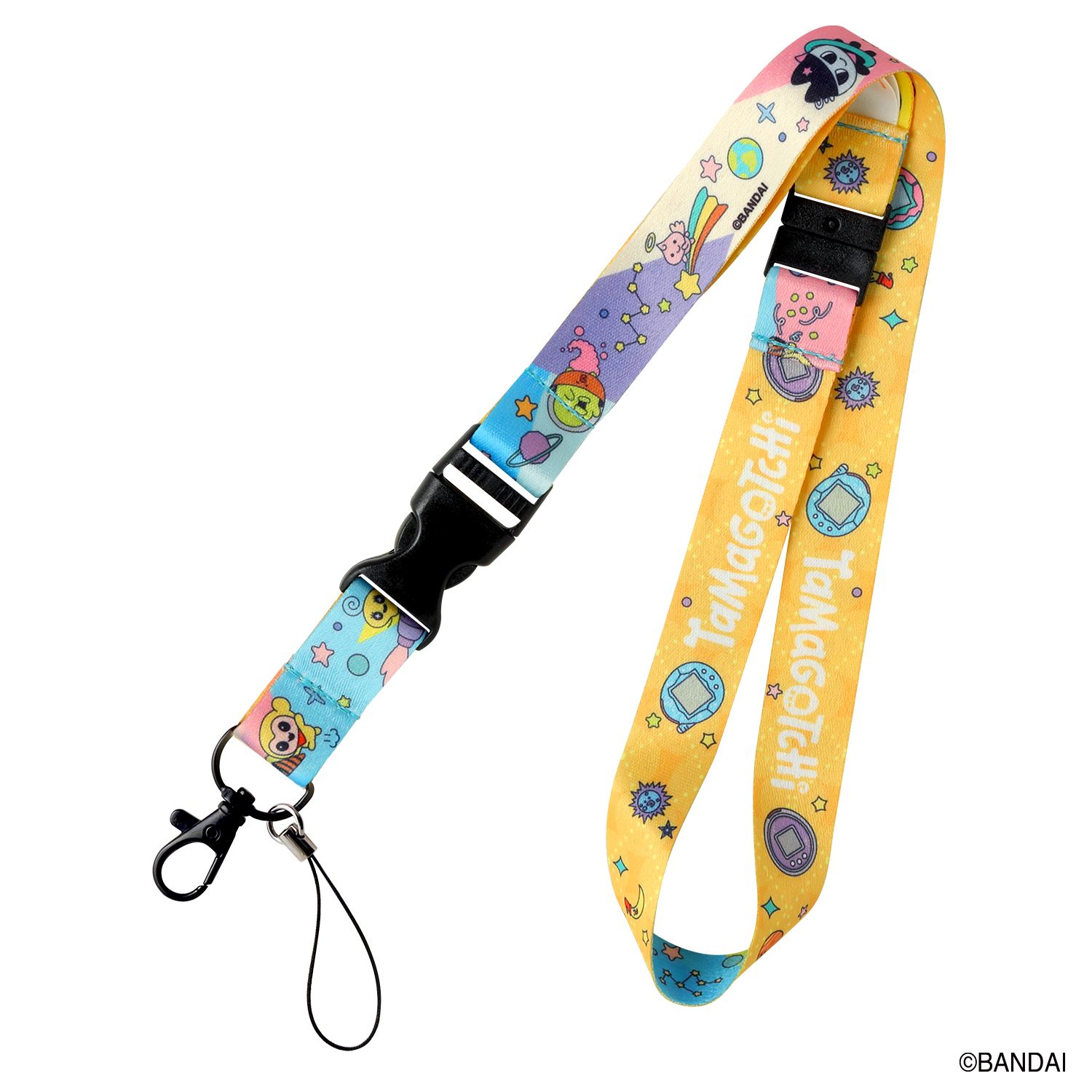 (預訂訂金 $59) (總價 $59) Bandai Tamagotchi Paradise Lanyard 30th Anniversary 30週年掛繩 (行版) 