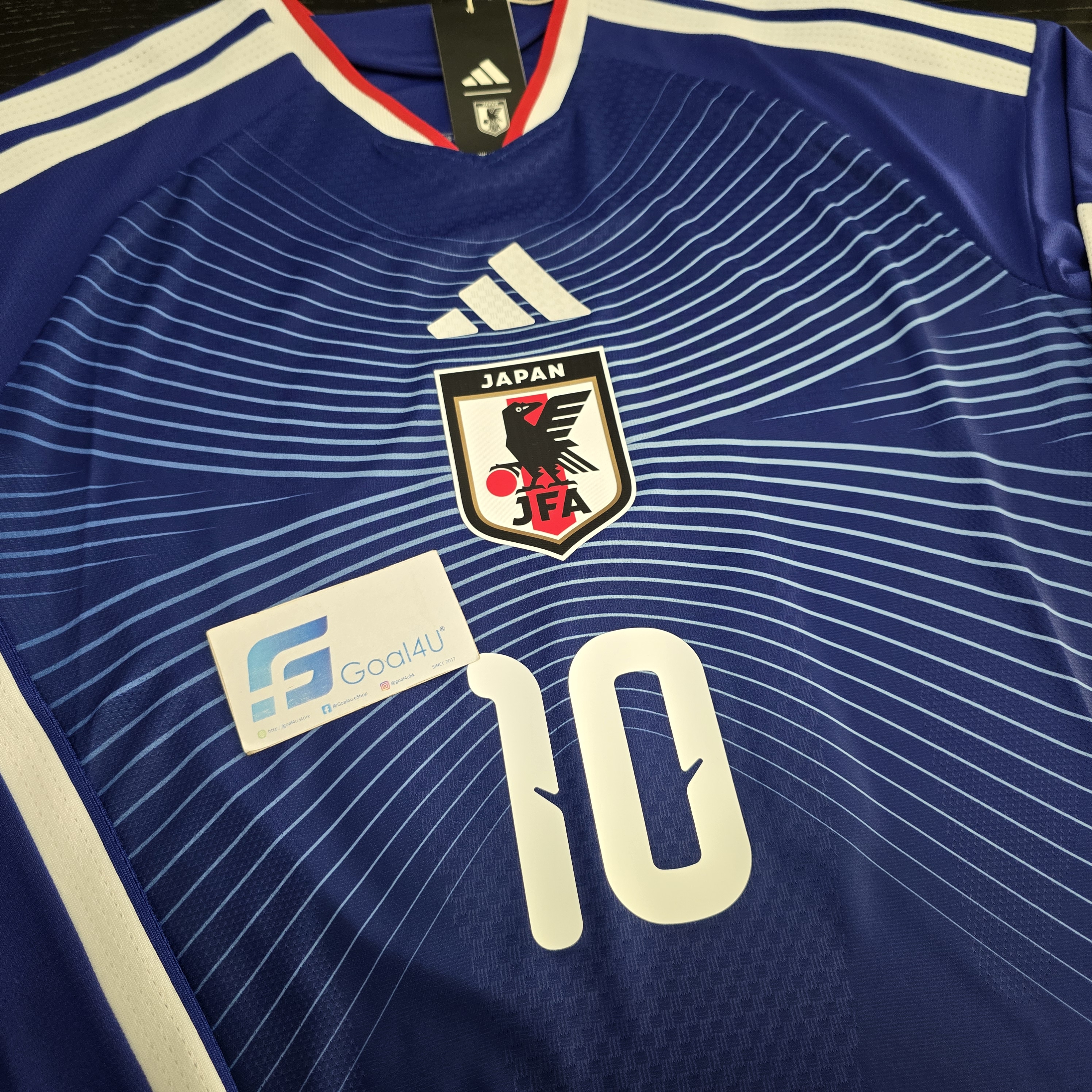 🌅 Horizon (地平線) Adidas Japan 日本國家隊 2025-26 主場長袖球員版球衣 (可加印字及臂章) JZ9681