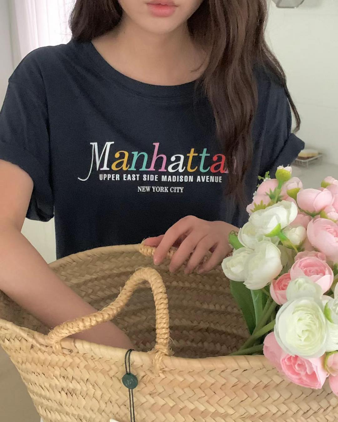 彩虹字 Manhattan Tee 