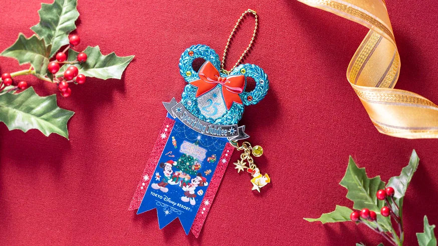 【預訂】TDR Christmas 2026 - Jubilee Badge 吊飾
