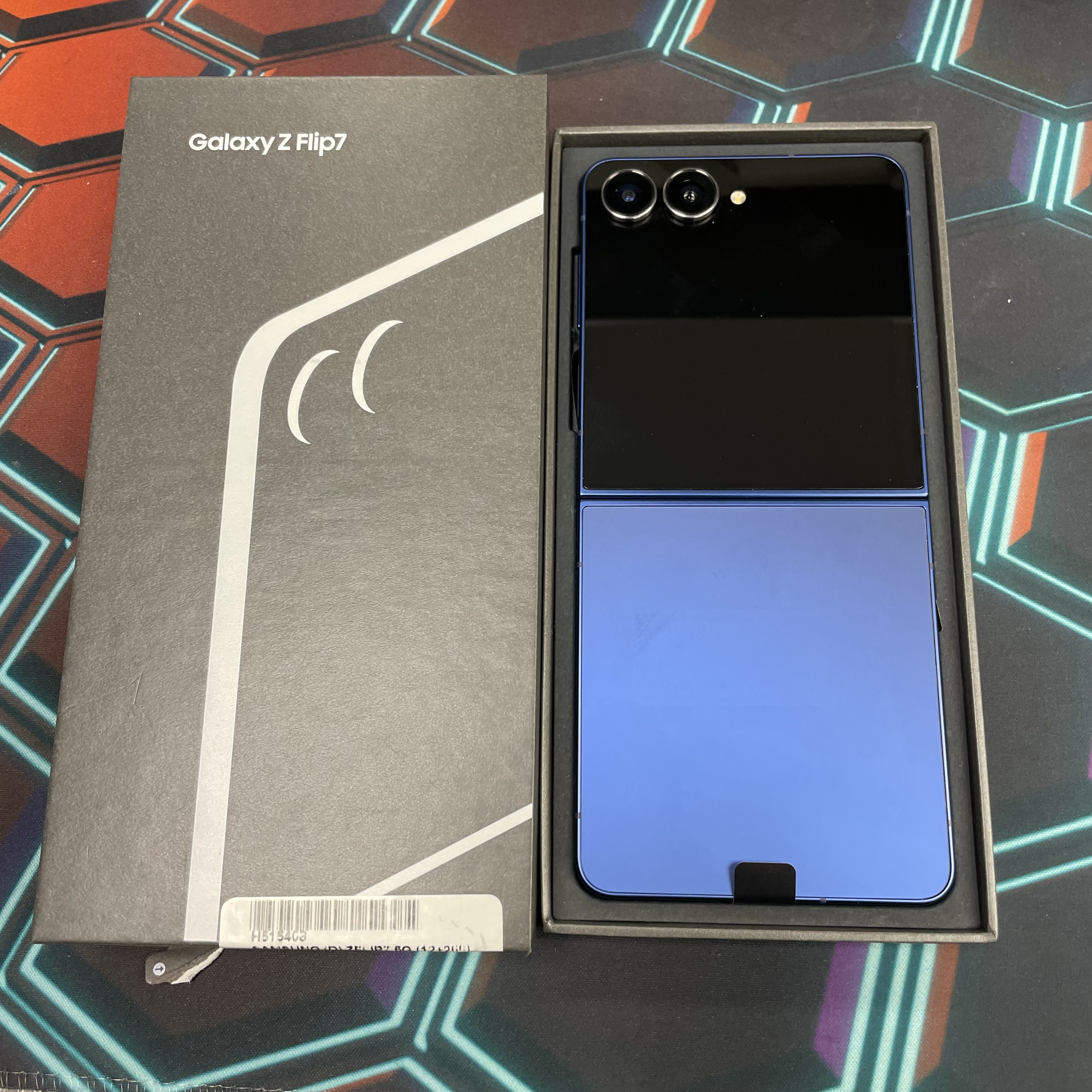 *7129 Galaxy Z Flip 7 勁靚機 12+256GB 藍色 blue