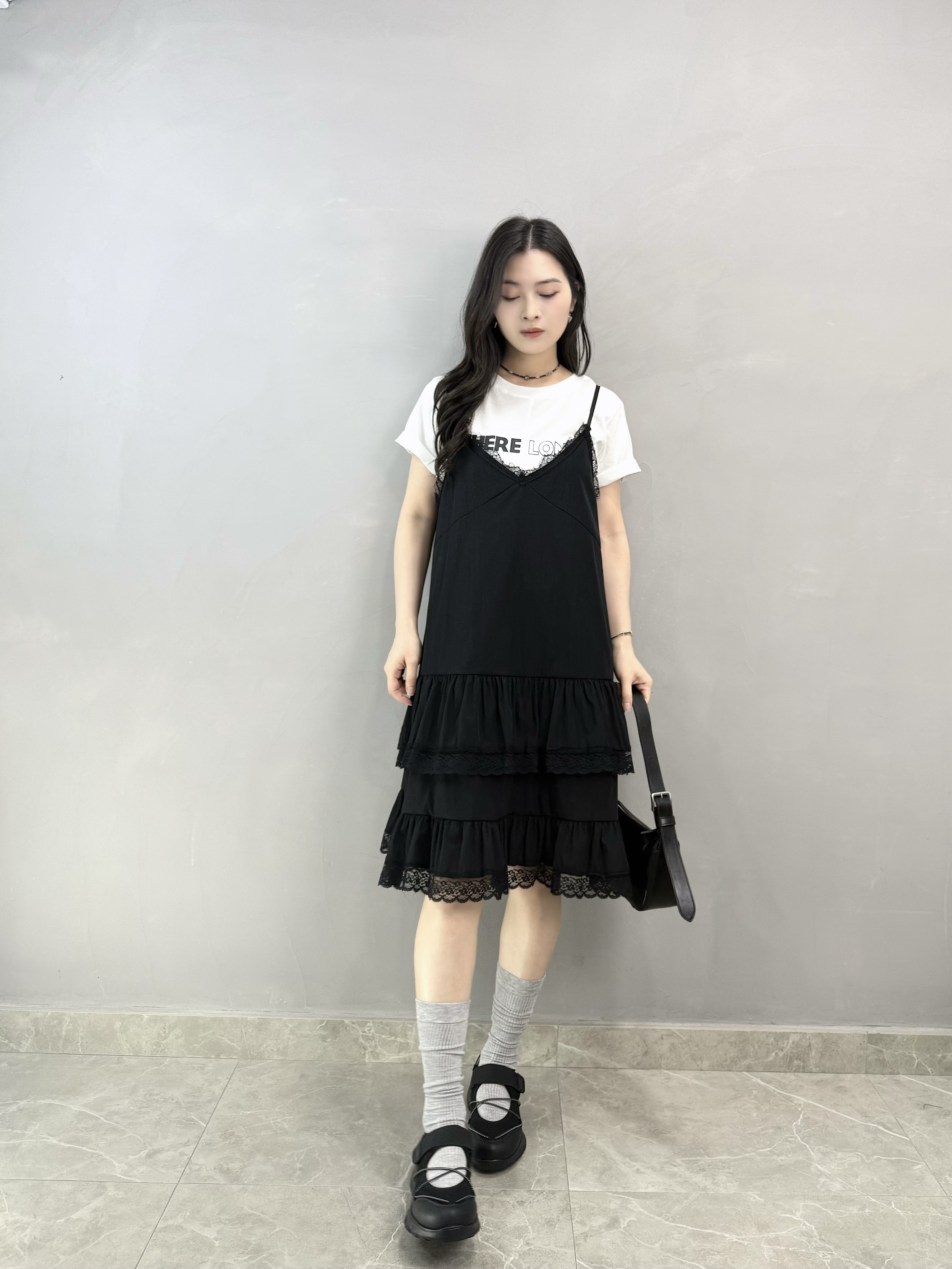 N77 Lace 邊吊帶Ops