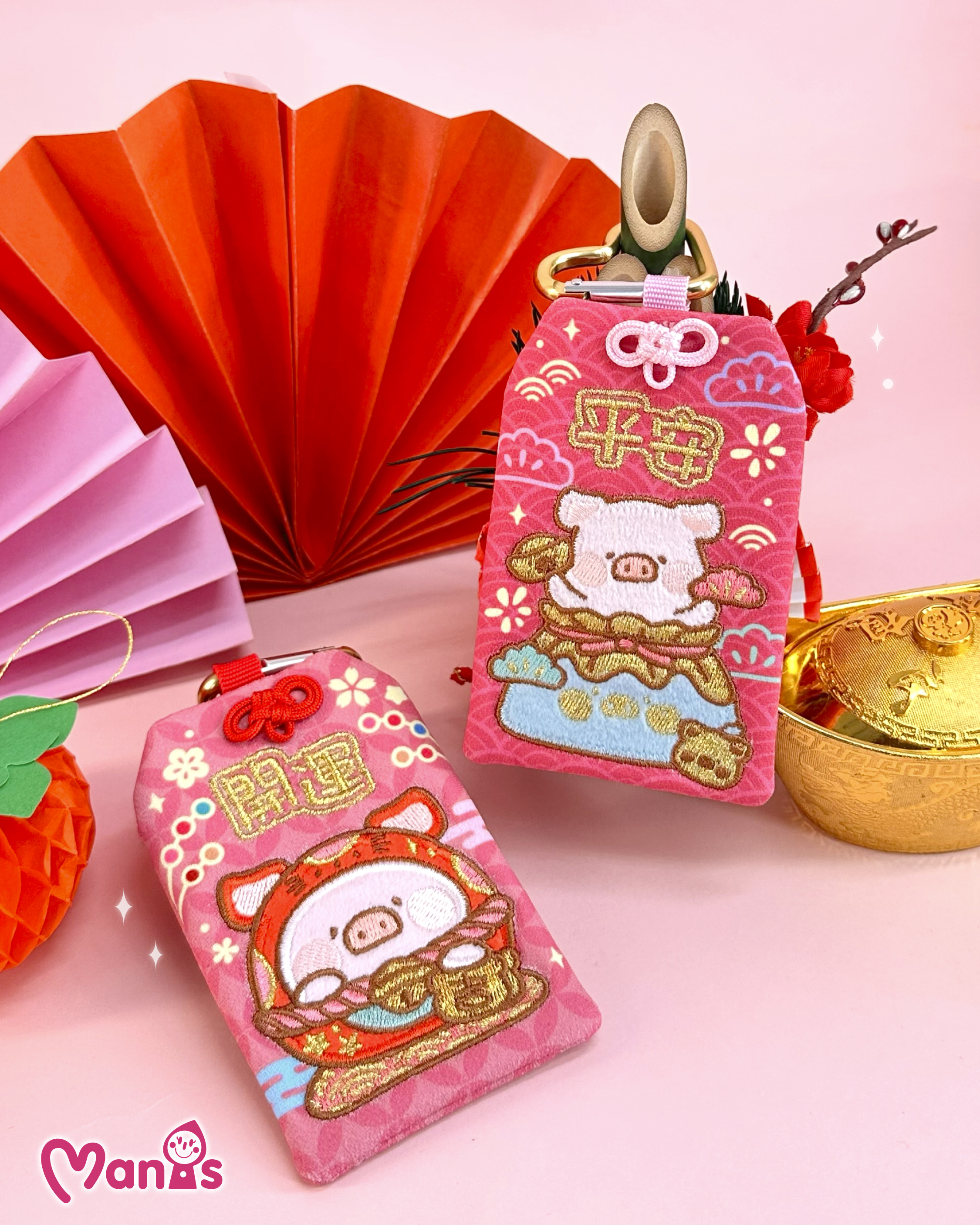 LuLu The Piggy CNY Accessories 御守咭套