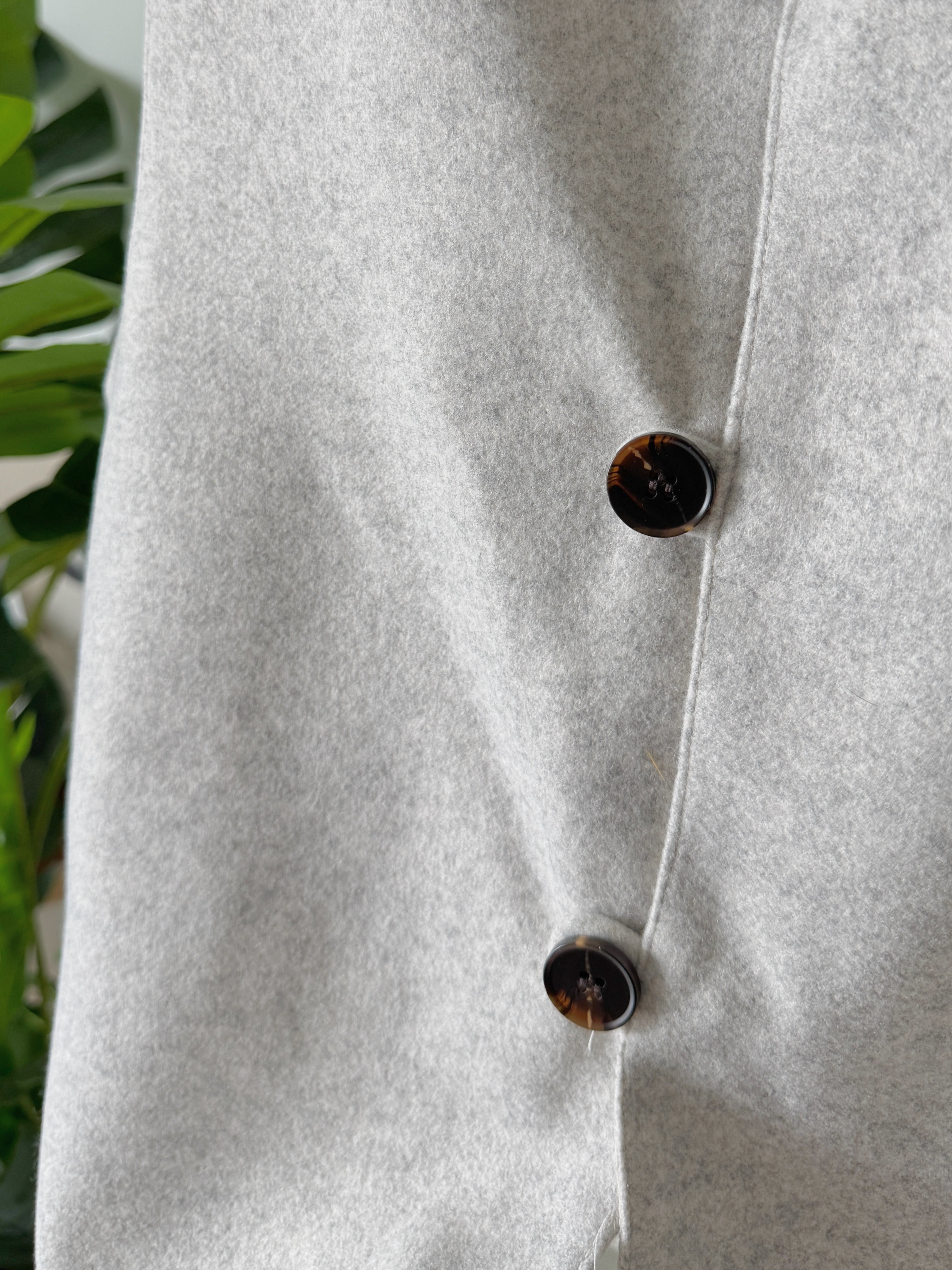 毛呢简约气质马甲外套