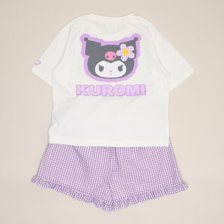 🇯🇵預訂 日本直送🇯🇵Babydoll x Sanrio系列五色人物前後印花短袖T恤格紋短褲套裝