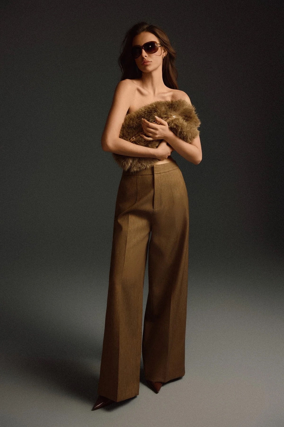 Minimal Wide Leg Pants 