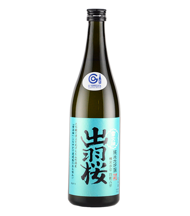出羽櫻酒造 雪女神 四割八分 純米大吟釀 16%  1800mL 無盒 (1x6x1800ml) 