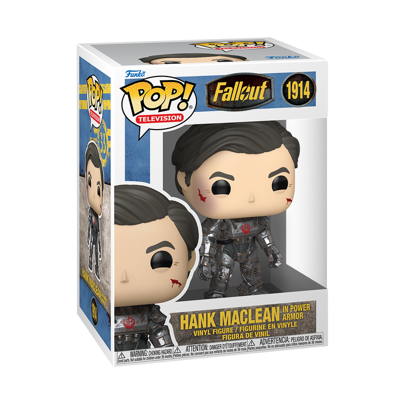 📦訂購 美國代購 Funko POP! FALLOUT Hank MacLean in Power Armor Figure 異塵餘生 模型