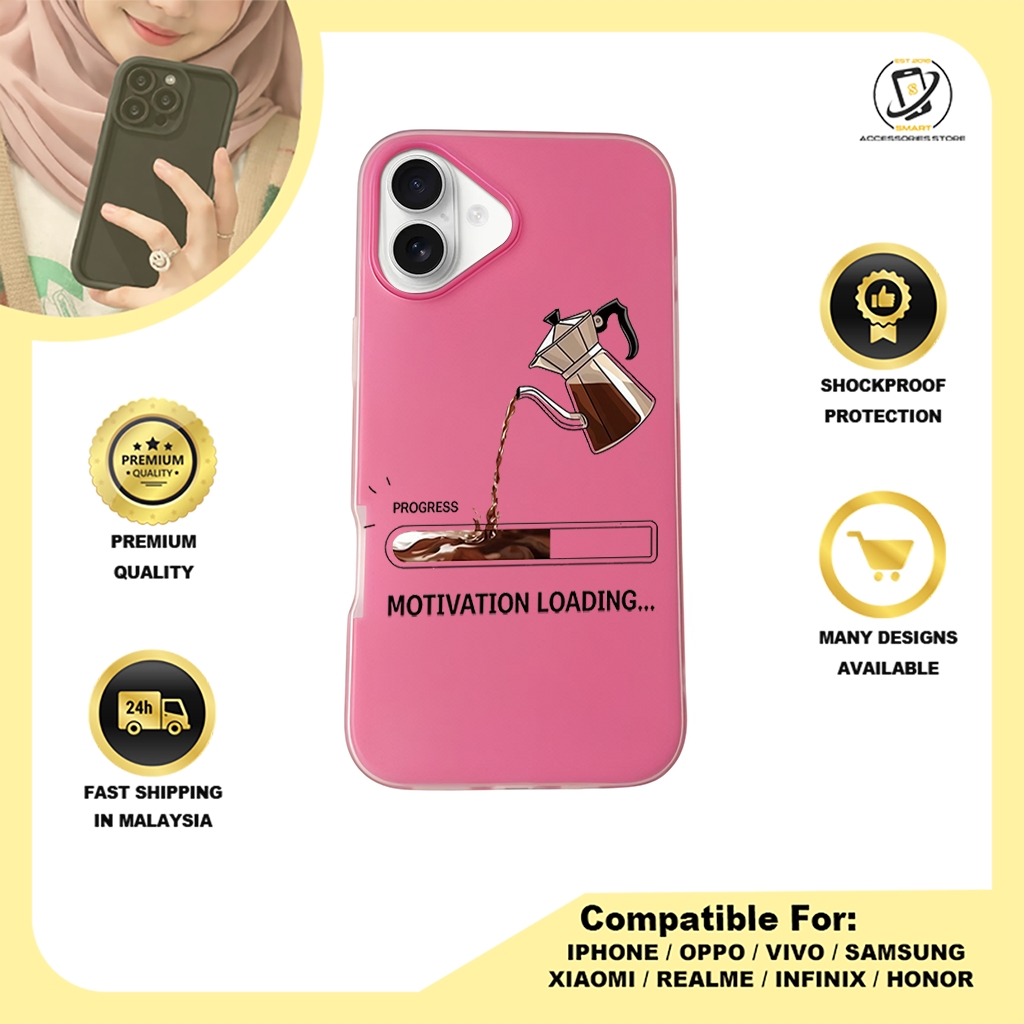 JELLY CASE PHONE FOR IPHONE - DESIGN COFFEE A