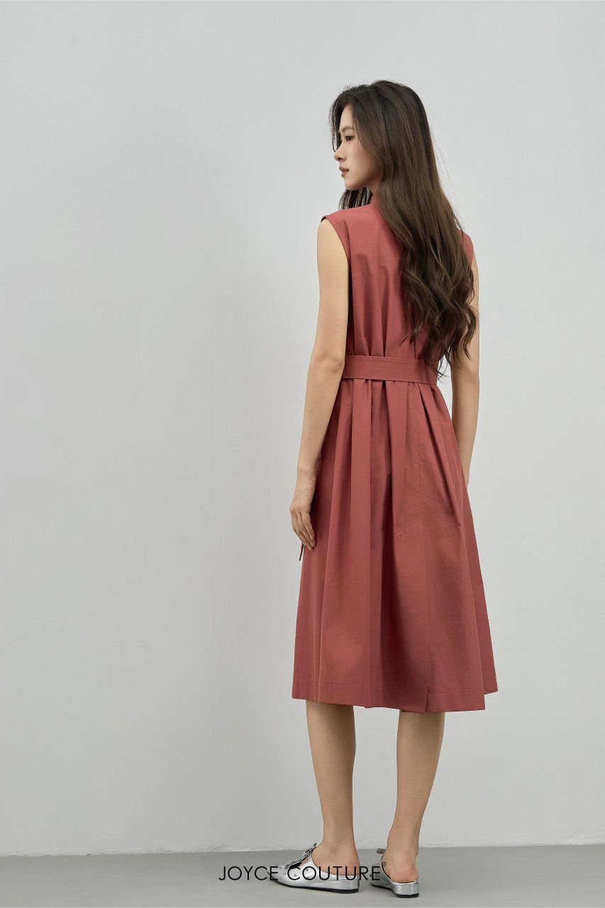 无袖连衣裙 D0342