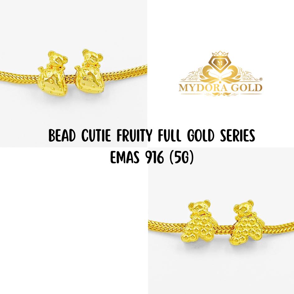 MYDORA Bead Cutie Fruity Full Gold Series (5G) | EMAS 916/22k