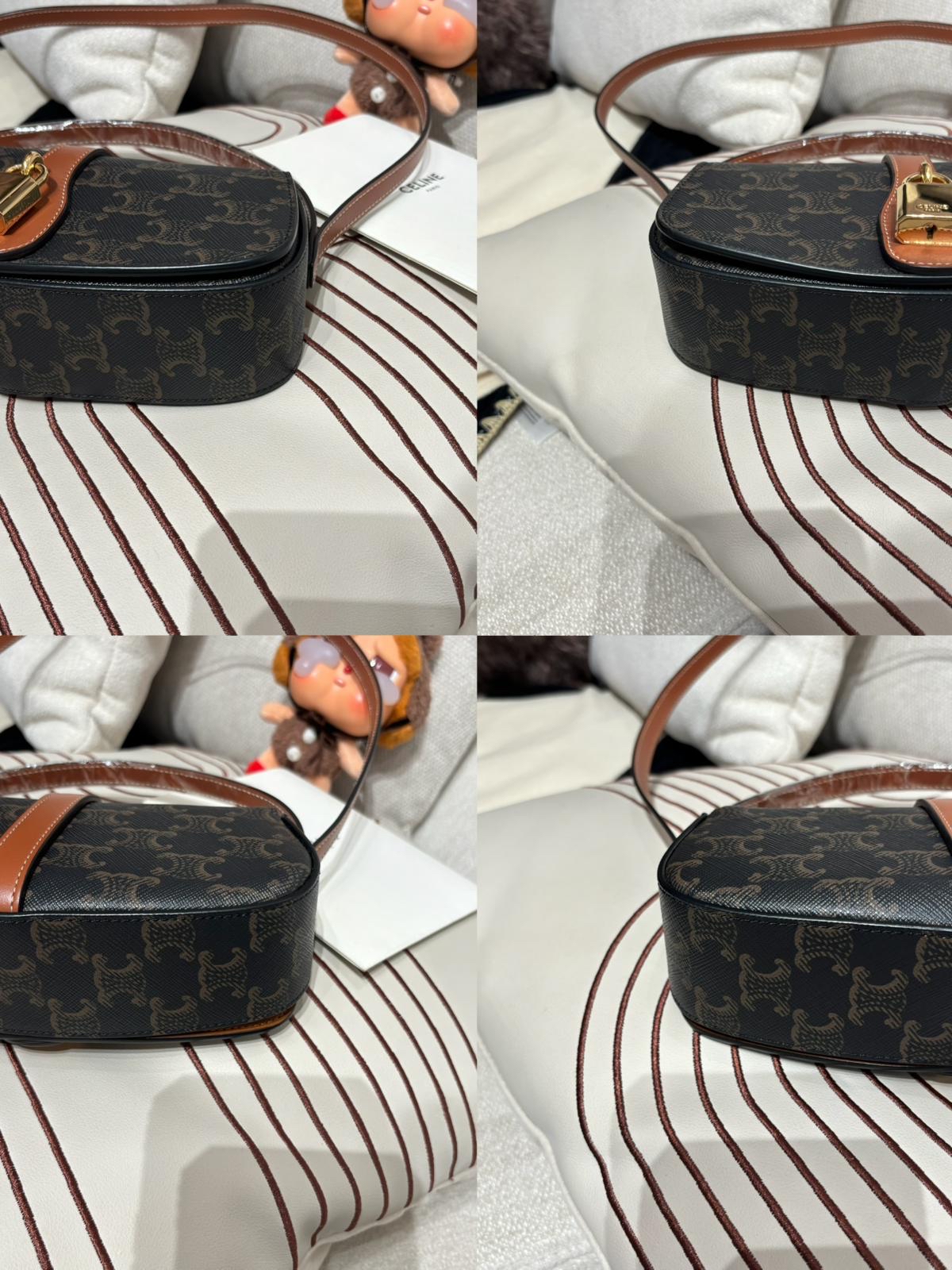 CELINE CLUTCH ON STRAP TABOU IN TRIOMPHE,100%Authentic ,99%new ✅收據✅dust bag 