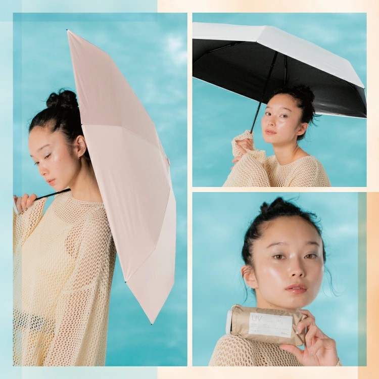 現貨🌸日本直送 |Wpc.Blackout Aerial 微型折疊遮陽傘/縮骨遮雨傘/晴雨兼用雨具[50cm]