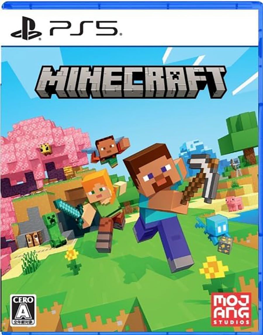 PS5 Minecraft (我的世界) 中英日文版  (日文封面) PS5-1111