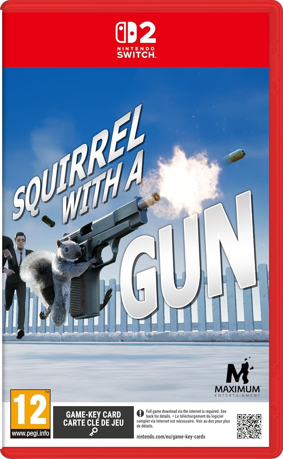 【預售 13/ 110】SW2 拿槍松鼠 Squirrel with a Gun  英文  ( 英日文封面 )