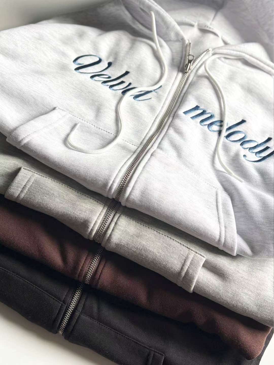 韓國Y2K校園風雙拉鍊jacket 