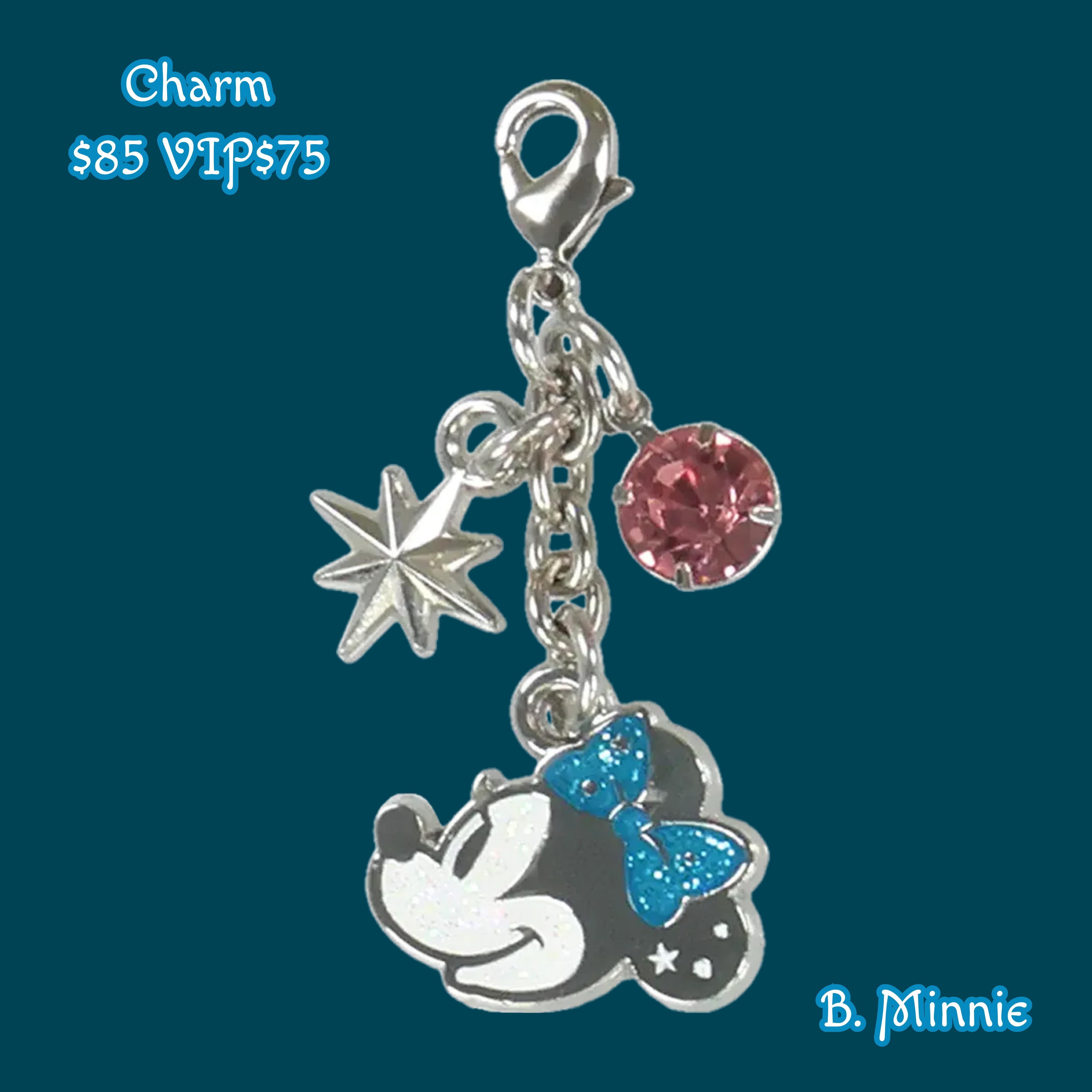 【預訂】DisneySea 25th Jubilee Badge - Charm
