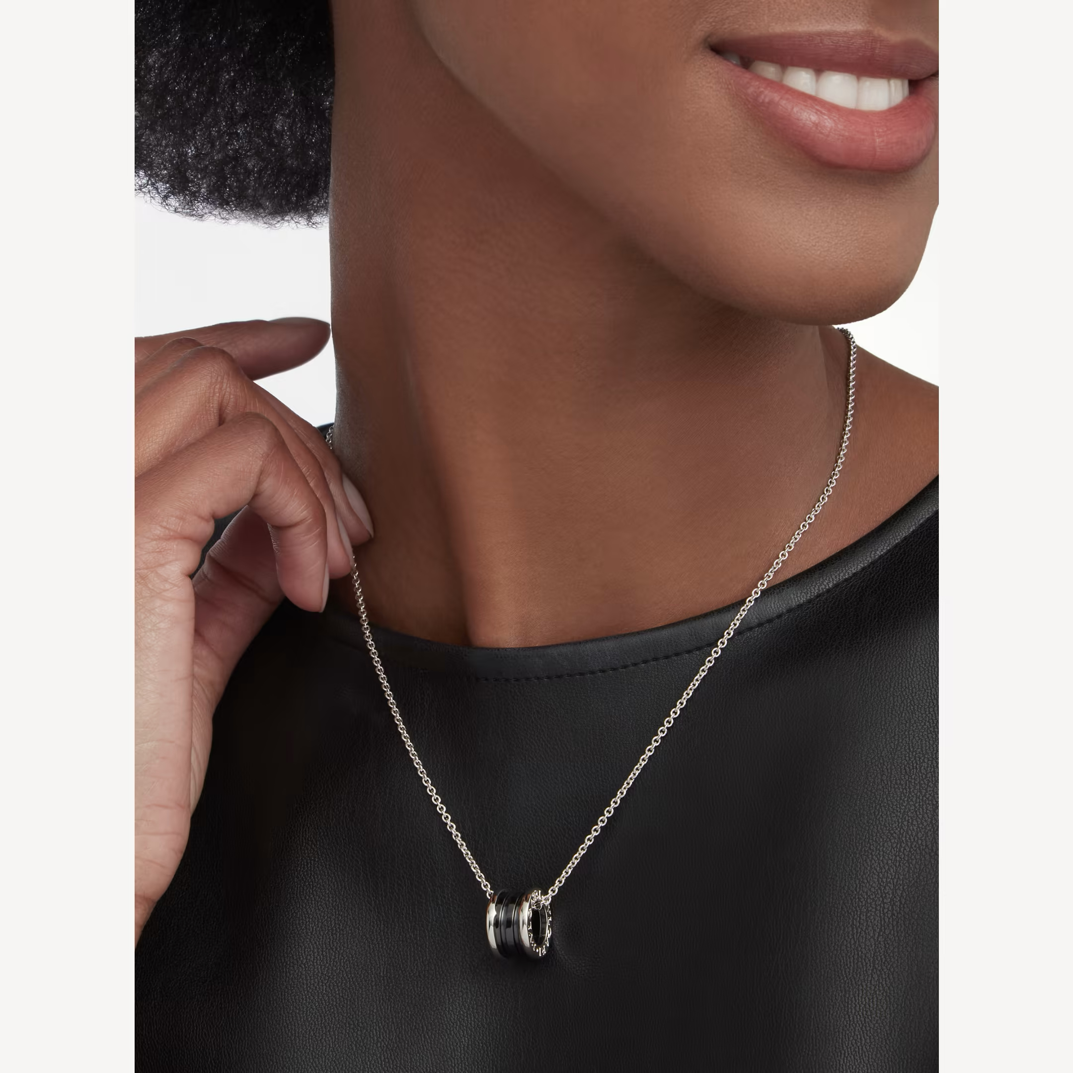 BULGARI 925 Silver Save The Children Necklace純銀頸鏈100%Authentic ,98% new ✅ certificate✅box 