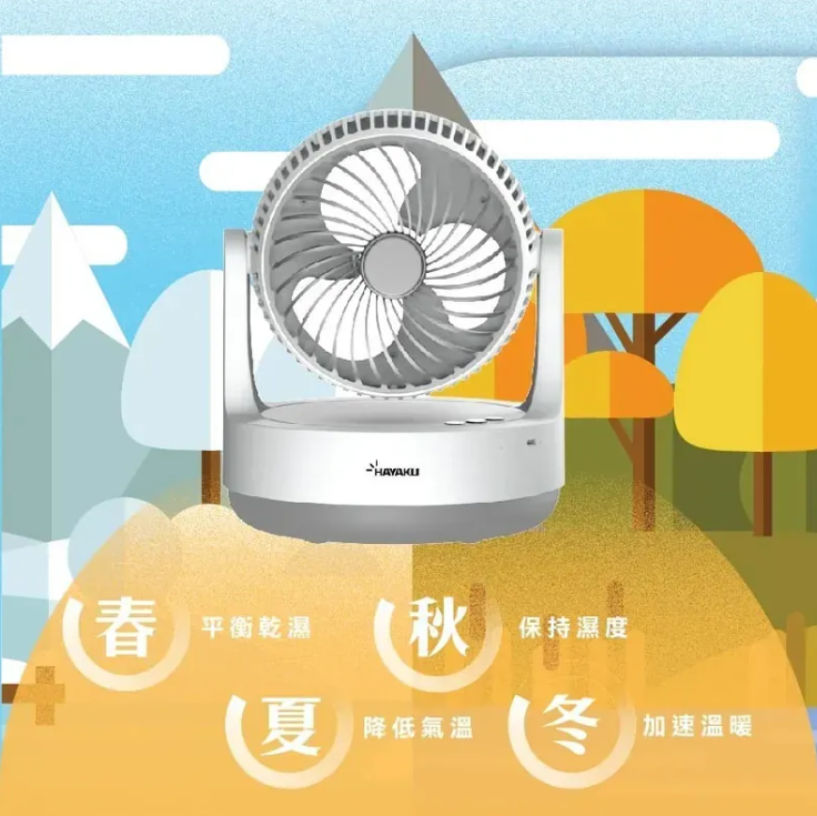 Hayaku Windy 雙頭渦輪風扇