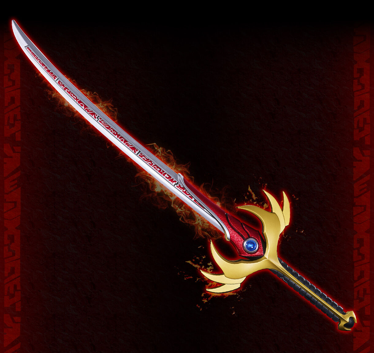 (預訂訂金 $900) (總價 $1850) (魂限) Bandai Complete Scale Gigantic Kamen Rider Agito Flame Saber 幪面超人 亞極陀 CSG 火焰軍刀 (行版)