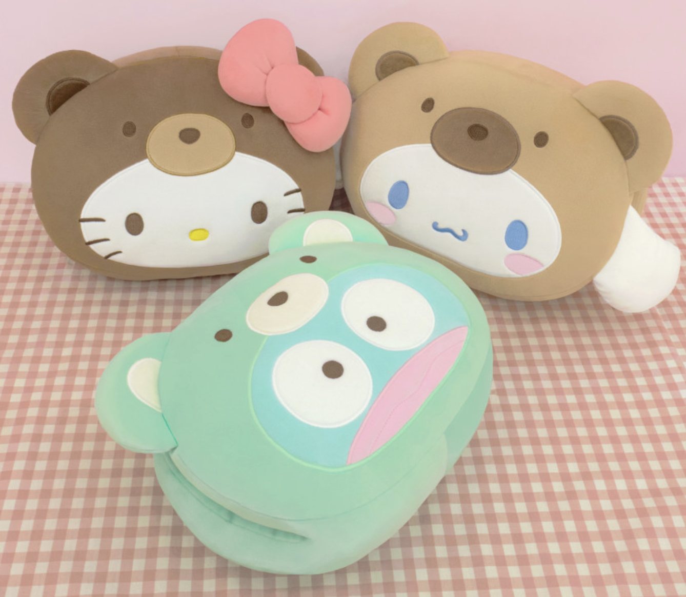 韓國 NARA HOME DECO x Sanrio 泰迪熊 軟綿綿 暖手枕 咕𠱸｜Hello Kitty / 玉桂狗 / 水怪 