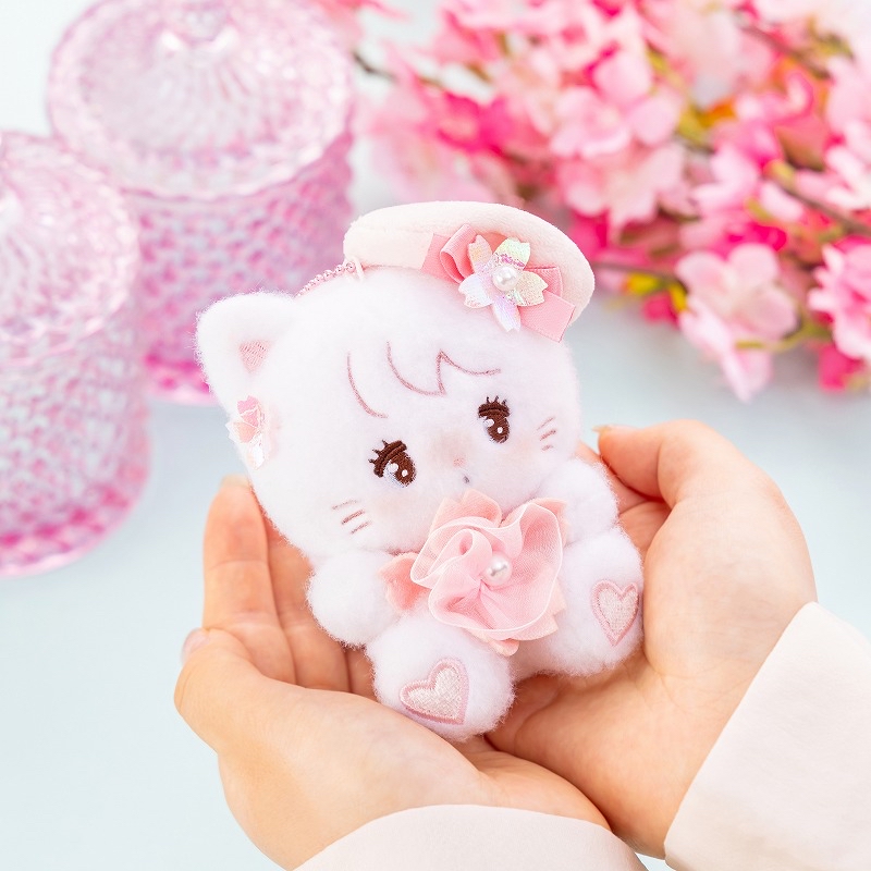 🎀【預訂】 Lil ala mode 櫻花公仔手掛飾 - Mousse