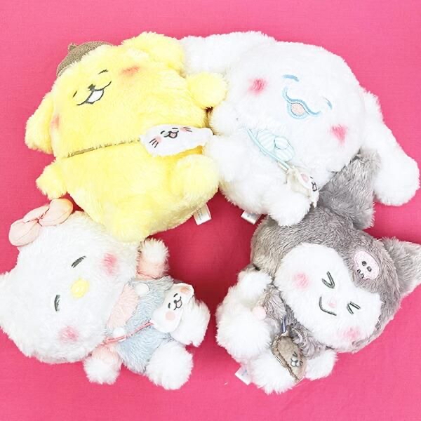 「預訂」HOWACOLOCLUB x Sanrio 聯名毛絨鎖匙扣（Hello Kitty）