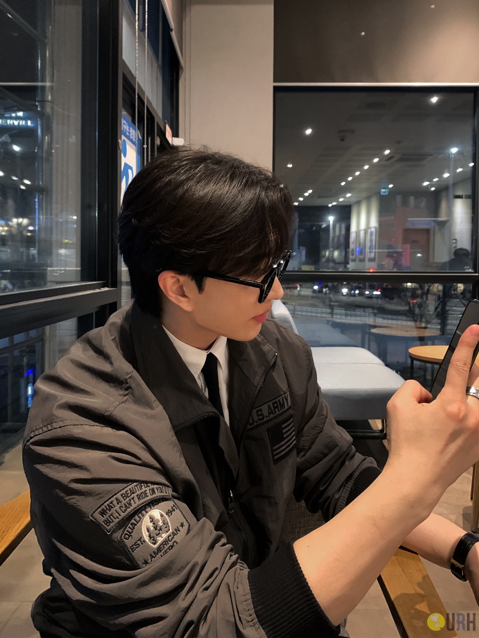 【100%保證韓國直送】美式復古軍事補丁雙向拉鍊飛行員外套 🧥 [2 color] RL114810