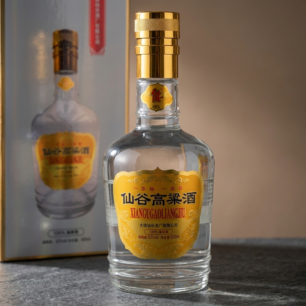 仙谷坊 高粱酒52%  (純高粱固態釀造) 清香型白酒 600ml
