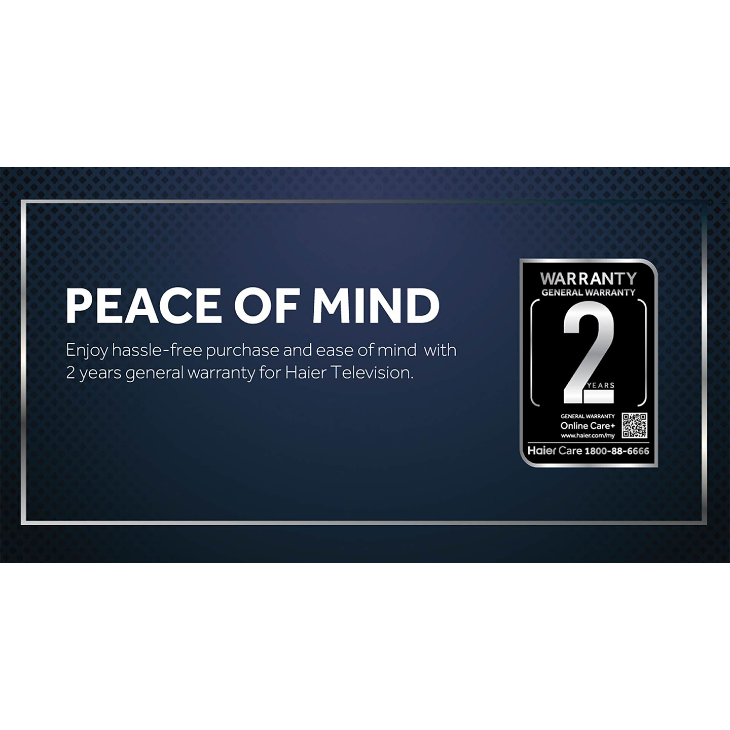 Haier 43" 4K Smart TV (H43K85FUX)