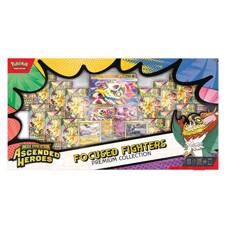 Pokémon TCG Mega Evolution - Focused Fighters Premium Collection - ME2.5