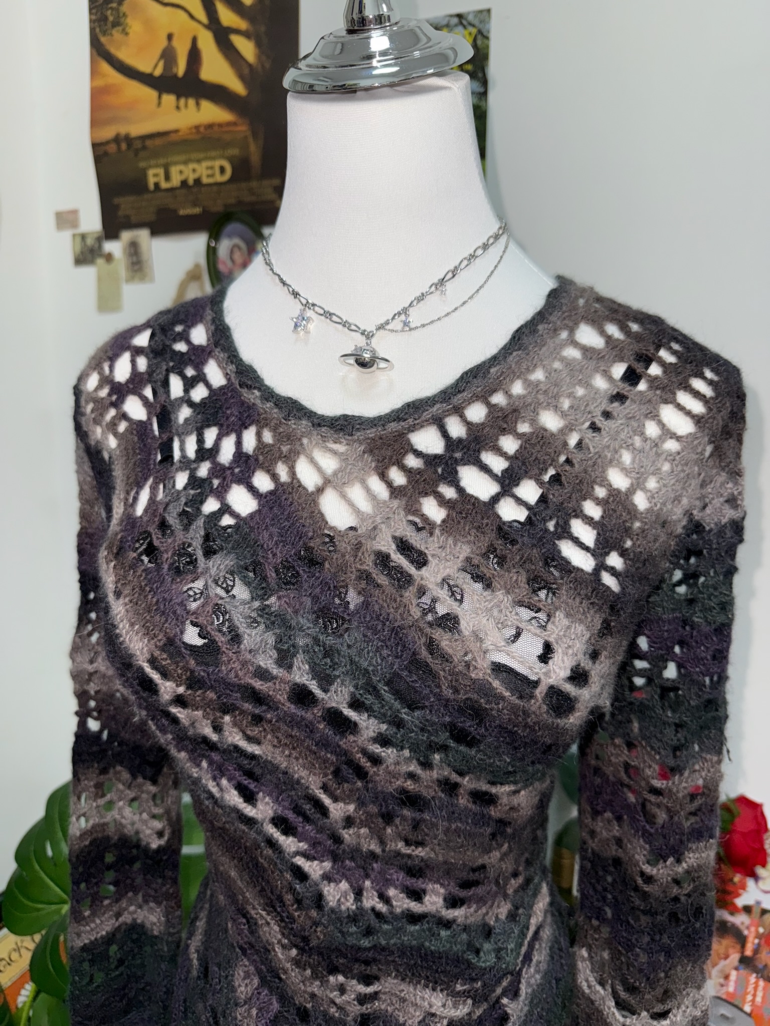 Bohe Crochet Hollow-out Knitting Sweater