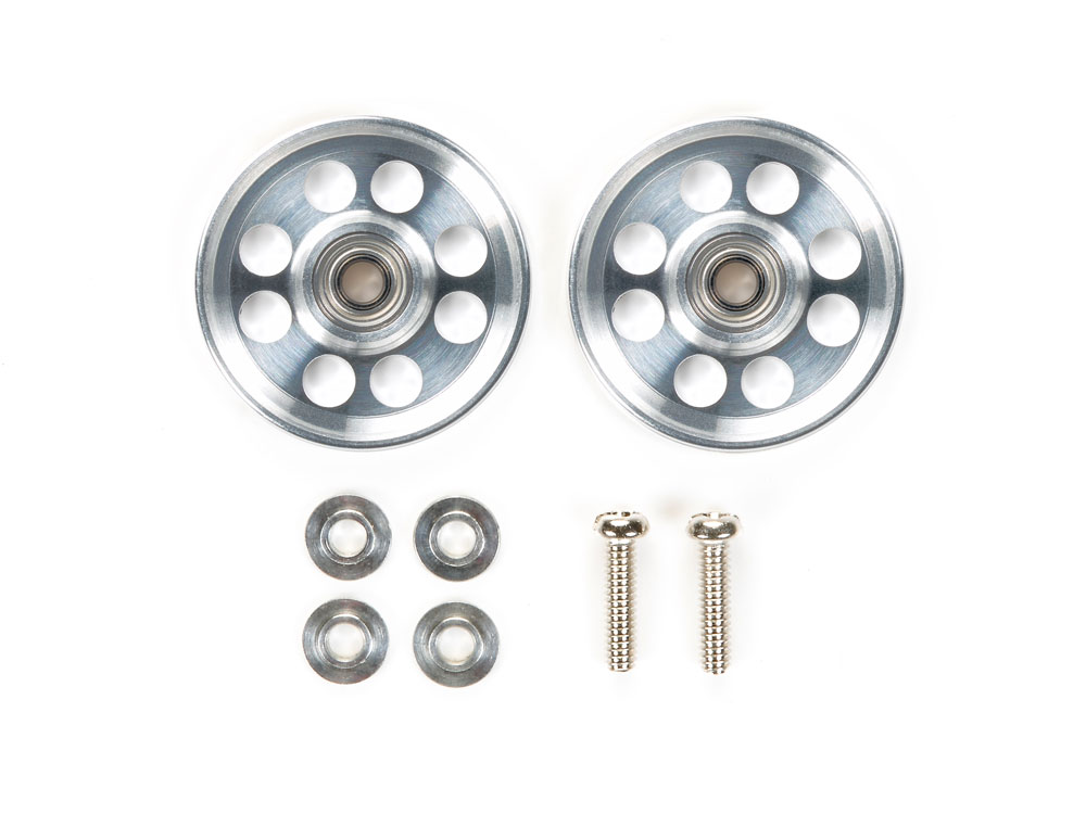 HG 17mm Lightweight Aluminum Ball-Race Rollers (Ringless)