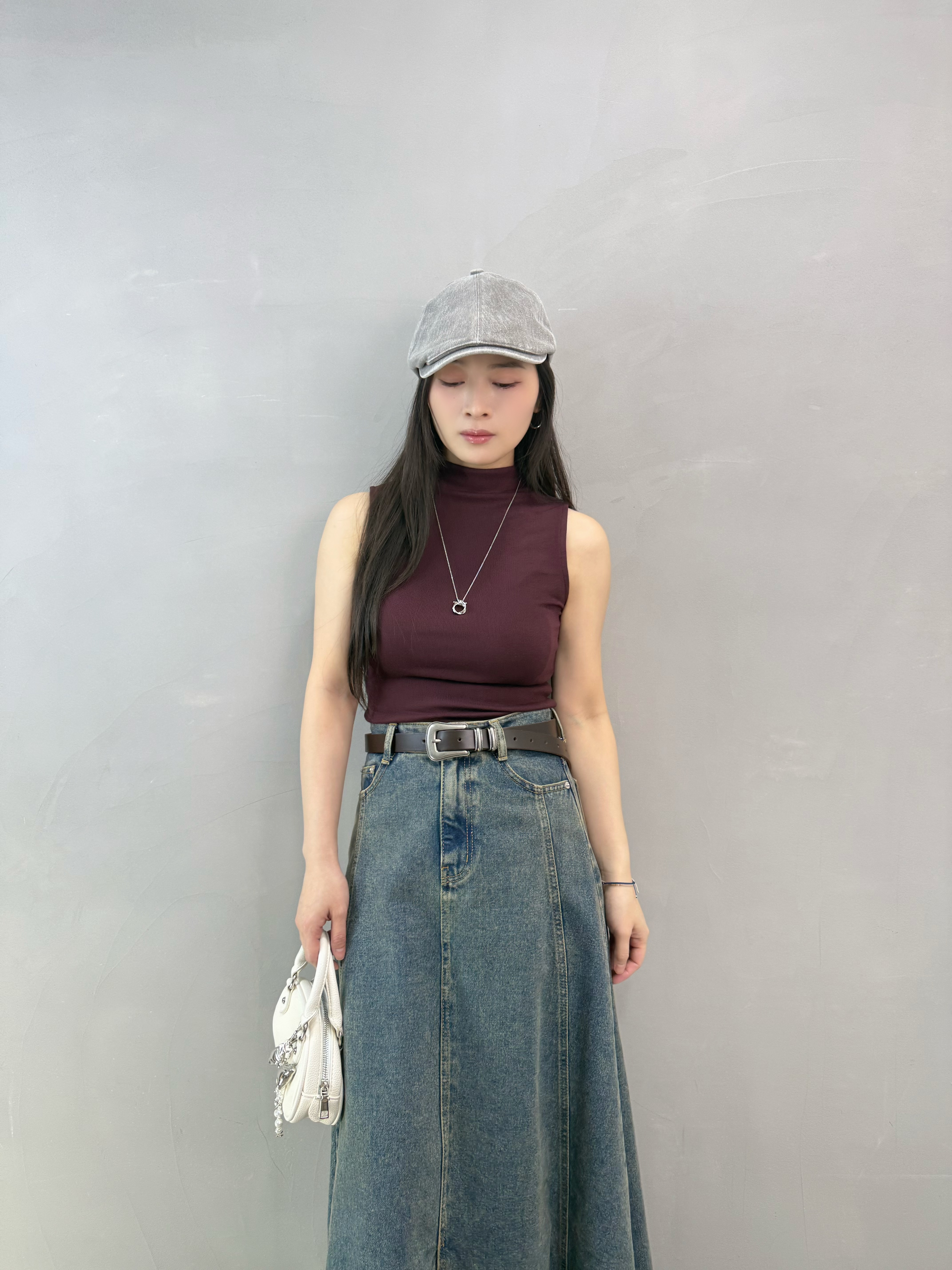 I15 小企領棉質背心
