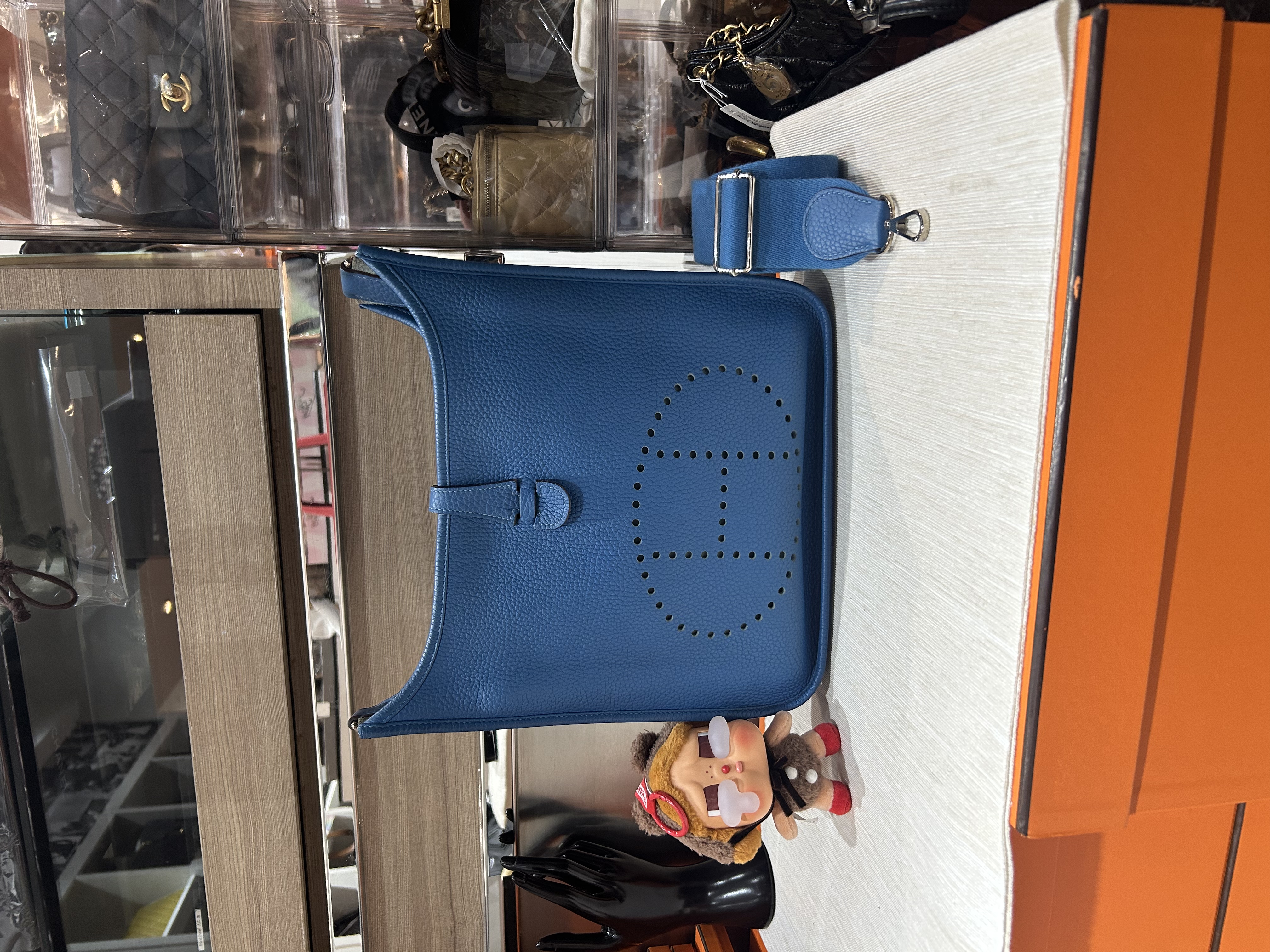 Hermes evelyne 29,STAMP Q 100%Authentic ,92%new ✅dust bag✅STRAP