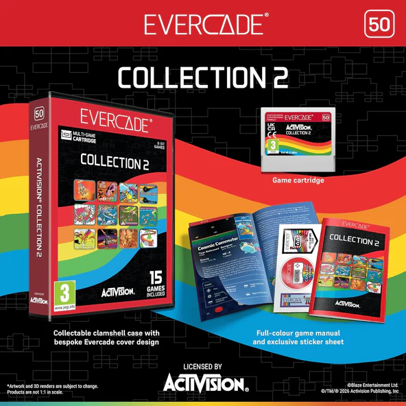 Evercade Activision Collection 2 (R50) RETRO-0072