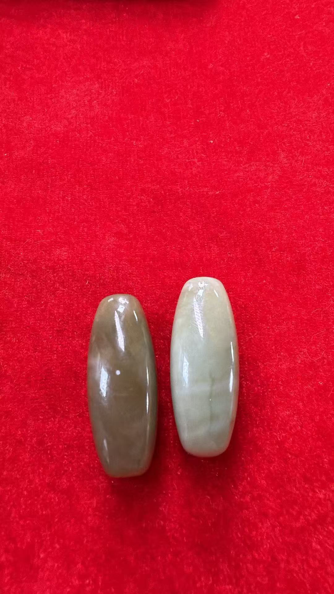 JP2106 AHE2154 黑羊洞三彩天珠(色彩偏綠 )