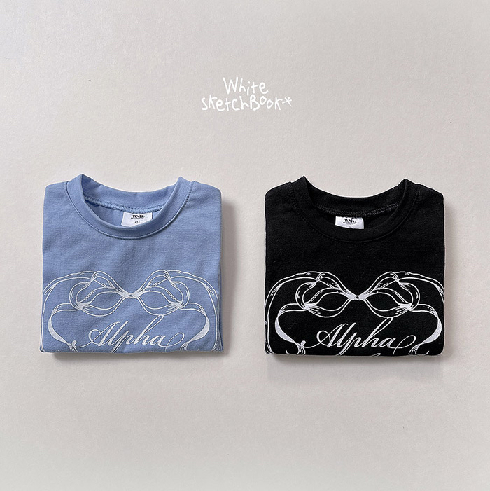 🇰🇷WhiteSketchBook tee