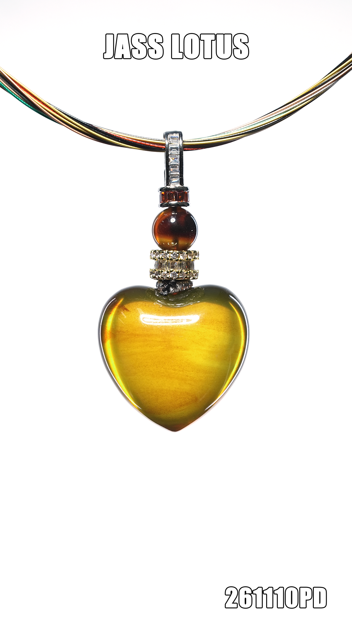 緬甸天然琥珀金棕珀肥心吊墜