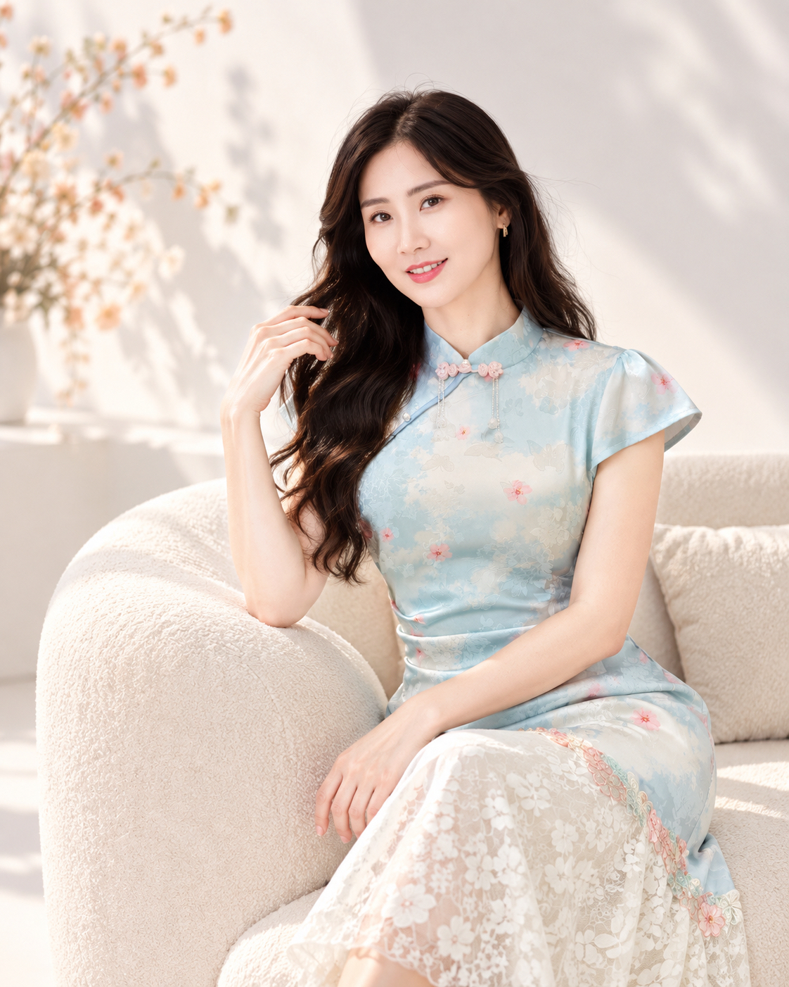 5167 Oriental Grace Cheongsam Dress