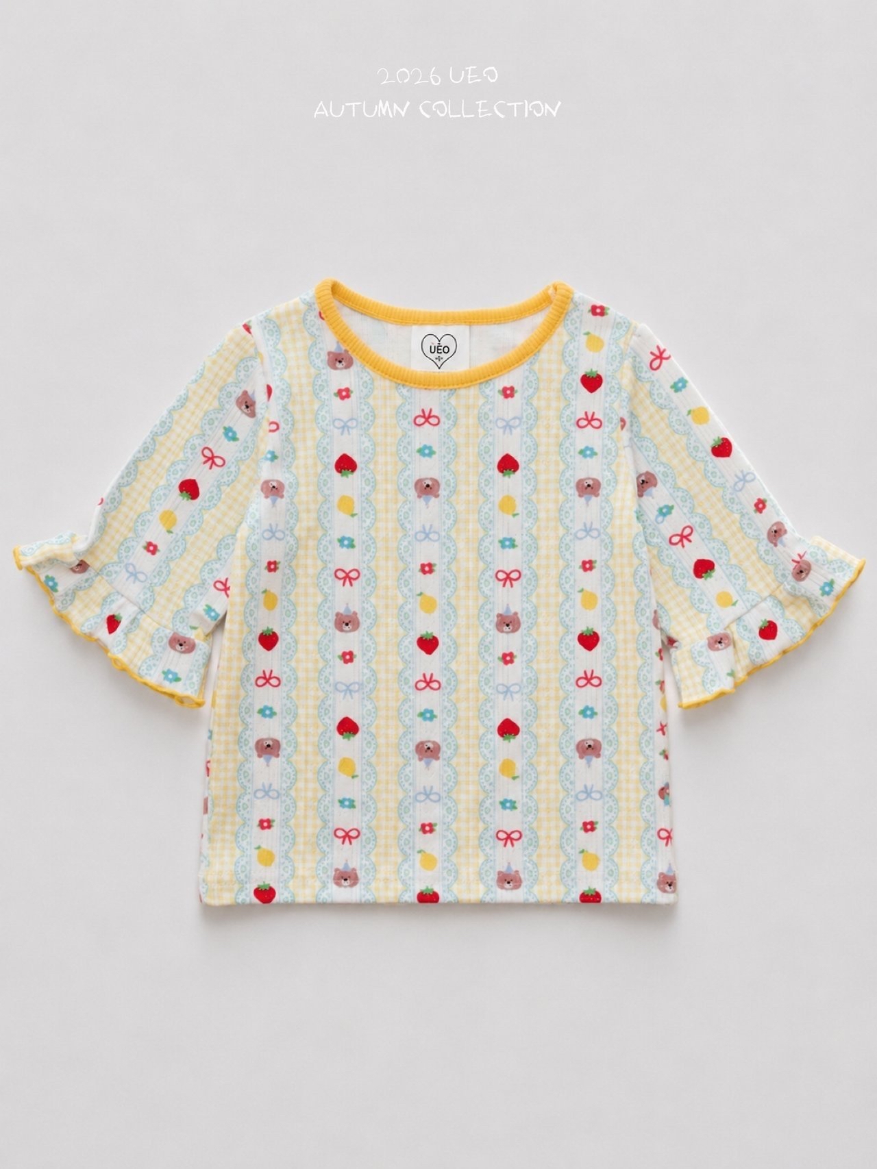 Girls | Bear Frill T-shirt