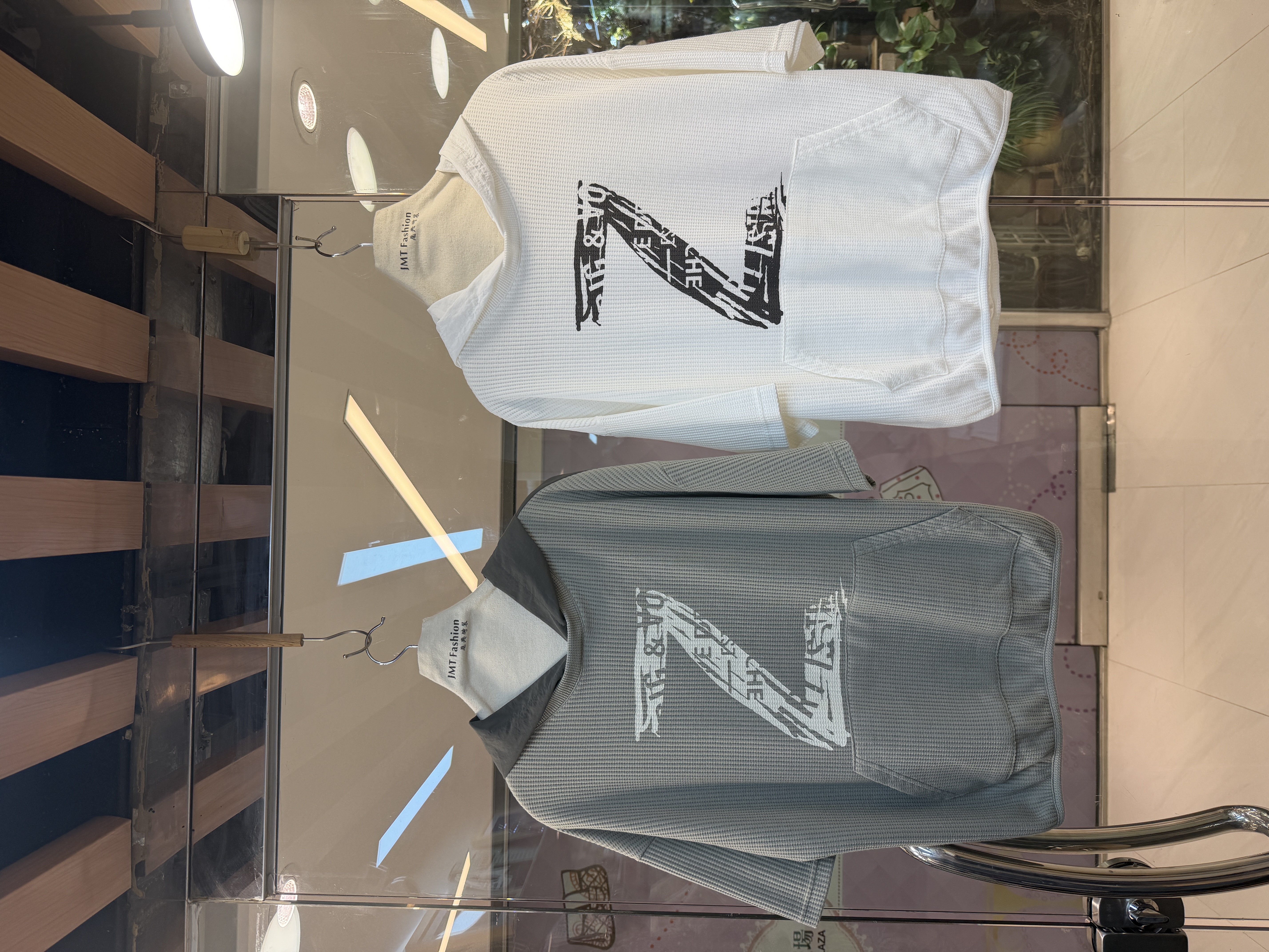 韓國連帽拼布衫 M566 04no09240