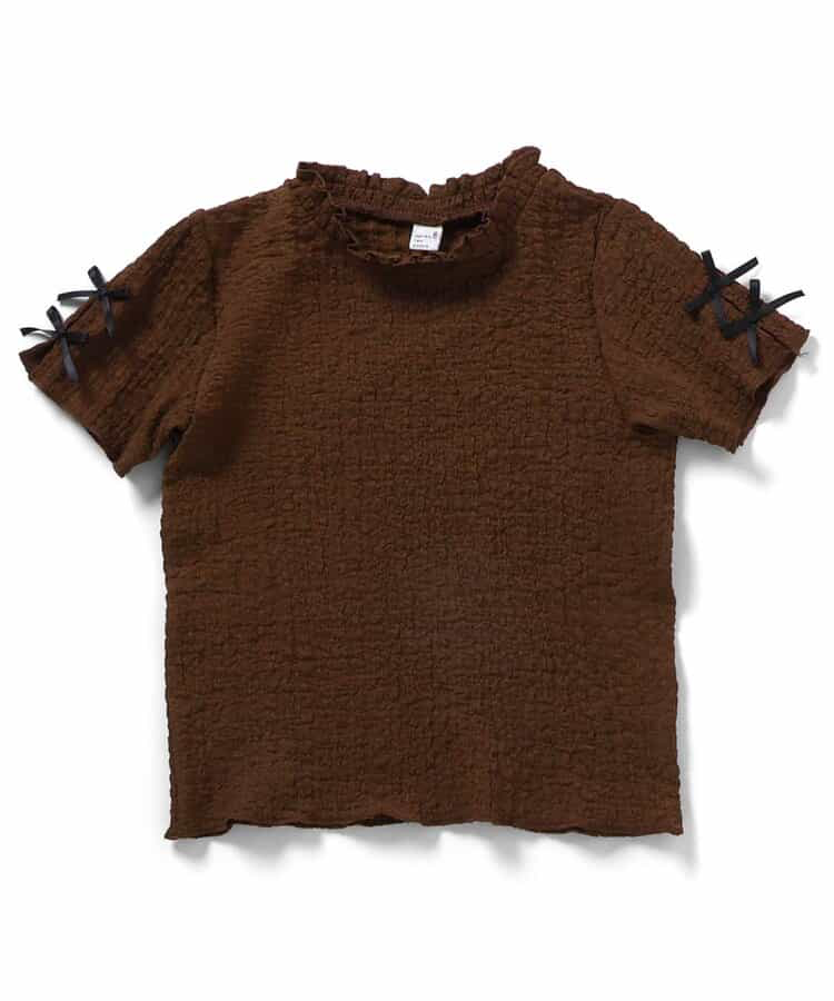 🇯🇵預訂 日本直送🇯🇵Apres les cours五色絲帶花邊皺紋短袖上衣