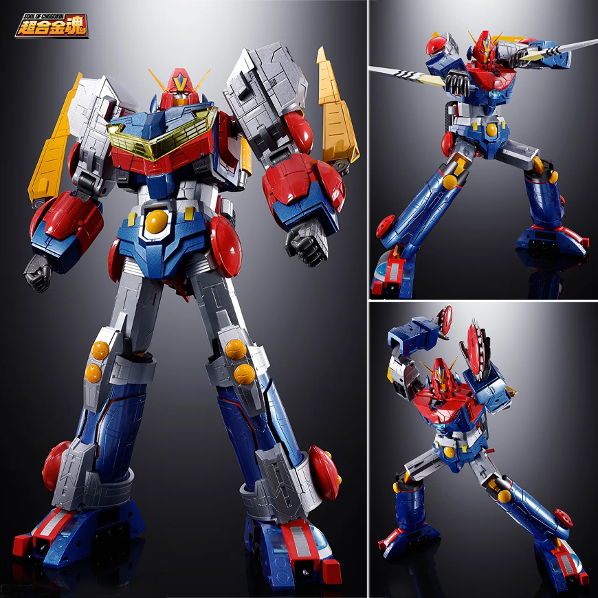 (預訂訂金 $1000) (總價 $2640) Bandai 超合金魂 GX-121 超力電磁俠 孔巴德拉 V6 (行版) Soul of Chogokin Combattler V6