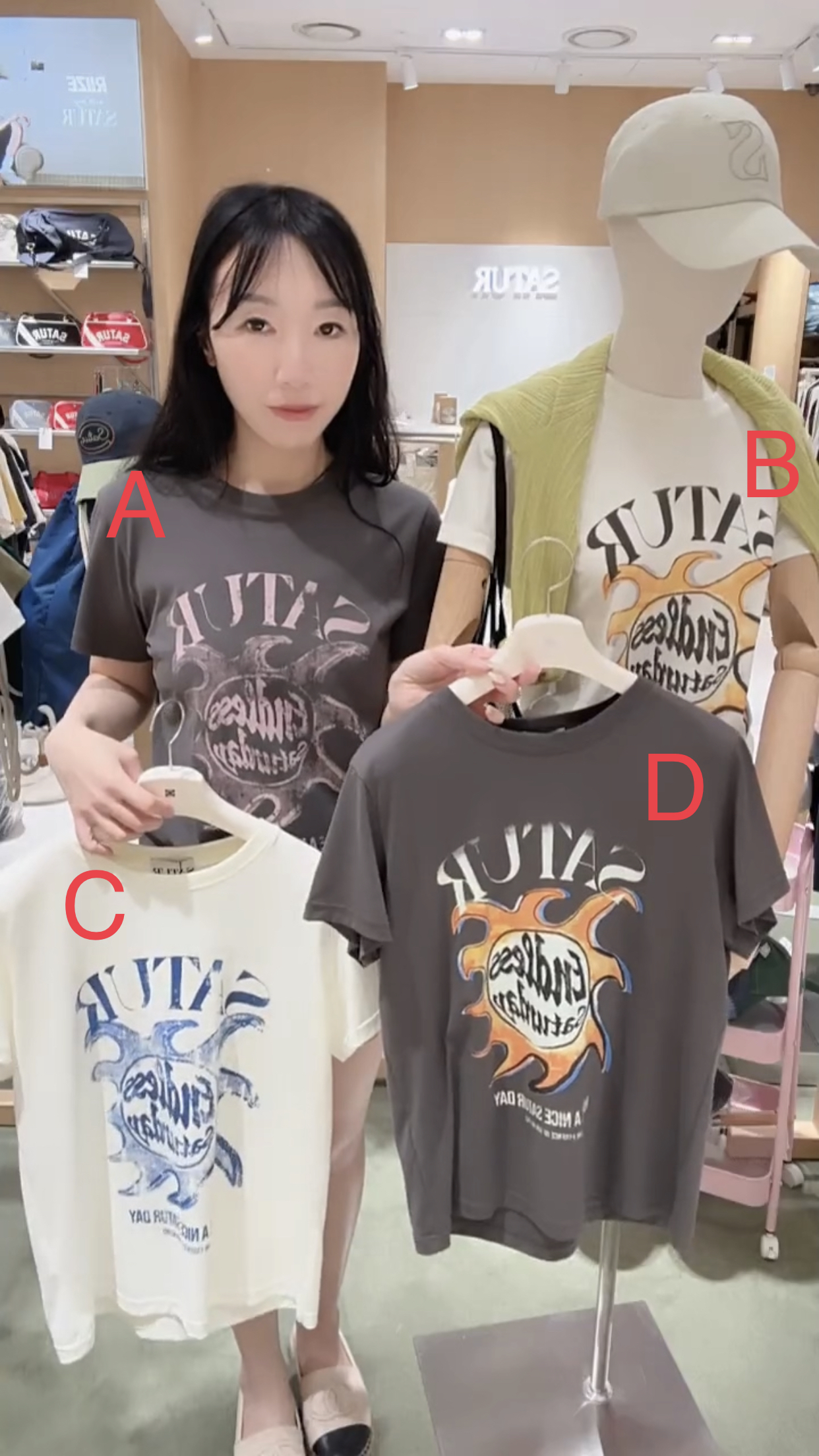 韓國人氣品牌Satur#ff3658