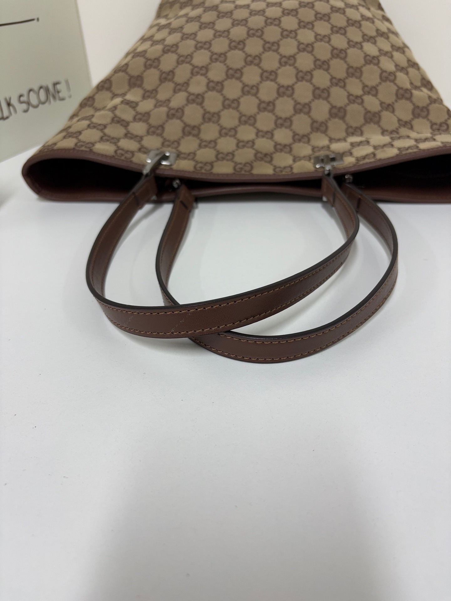 【預訂貨品】Gucci老花帆布tote bag