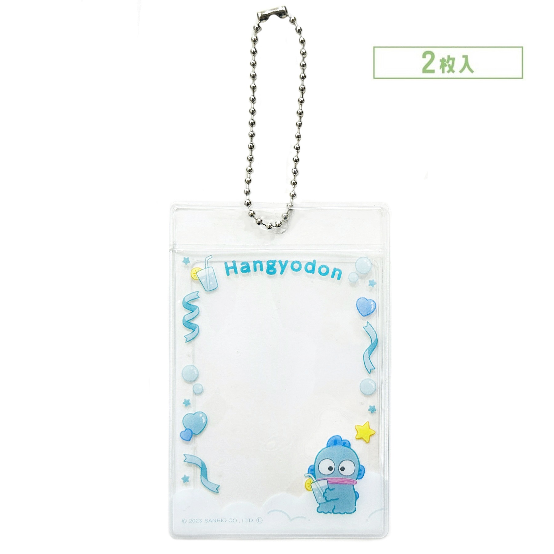 【一套兩個】現貨｜Sanrio Hangyodon 水怪 日版 透明卡套 八達通套 (303373)